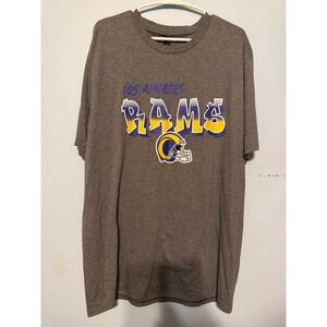 Starter Los Angeles Rams NFL Gray Tri-Blend Graphic T-Shirt Men's XL NWT 0154